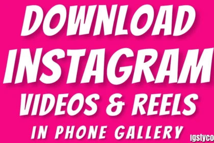 IGsty. com Video Download: How to Download Instagram Videos, Reels