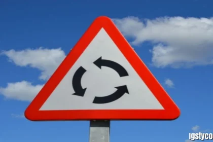 Mini Roundabout Sign