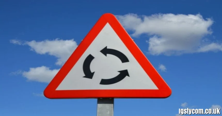 Mini Roundabout Sign