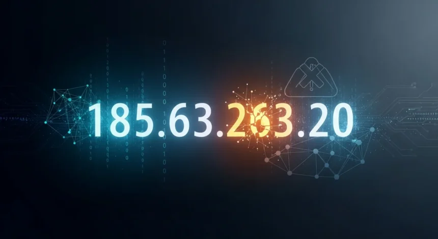 185.63.263.20 Explained: Valid or Fake IP Address?
